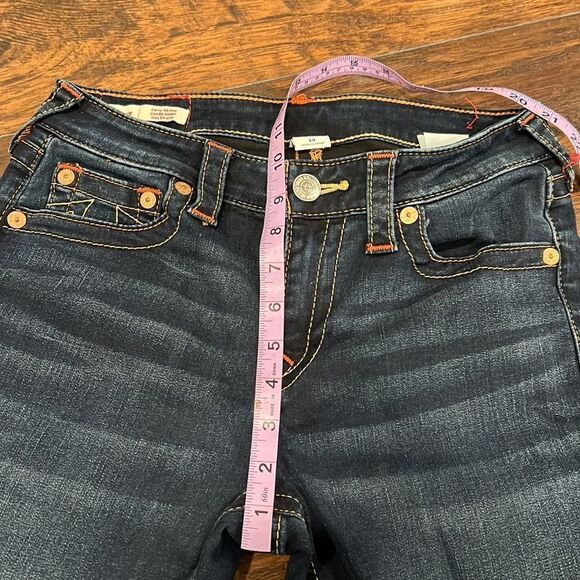 True Religion JENNIE MID RISE CURVY SKINNY JEAN size 29 in like new condition - Picture 11 of 12